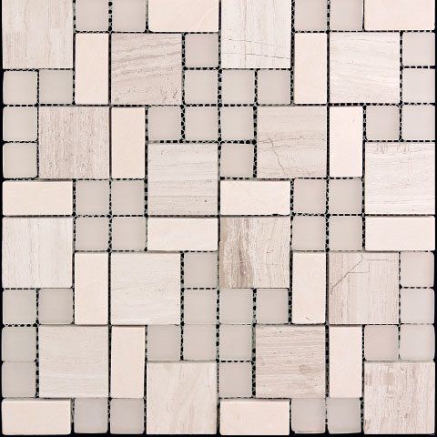 Мозаика из мрамора Natural S-Line 8BD-881