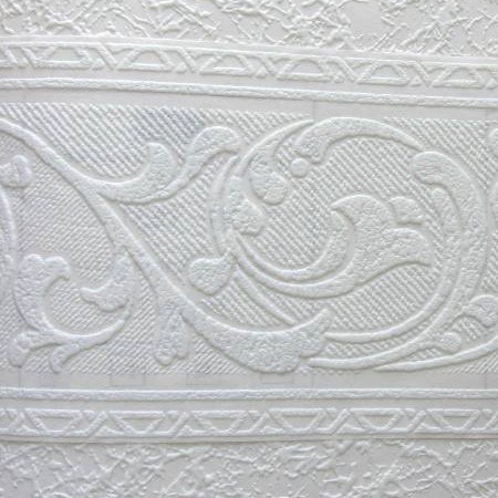 Бордюр виниловый на флизелиновой основе под покраску Marburg Patent Decor 1831 