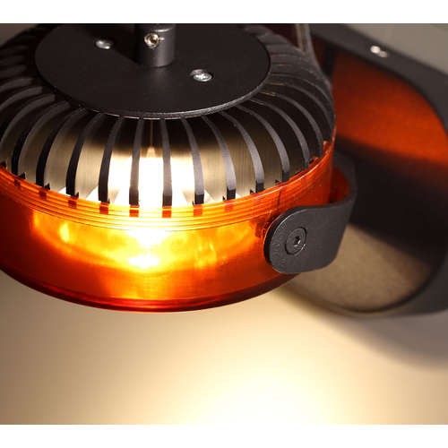 Подвес светодиодный Odeon Light Vivace 3818/10L черный c коньячным 10W 220V