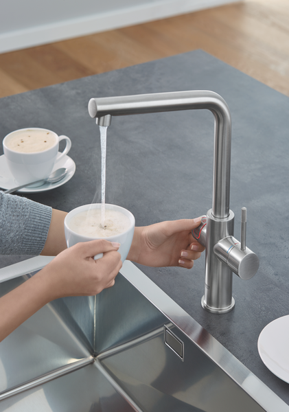 Смеситель для кухни Grohe Red Duo New 30327DC1 с водонагревателем