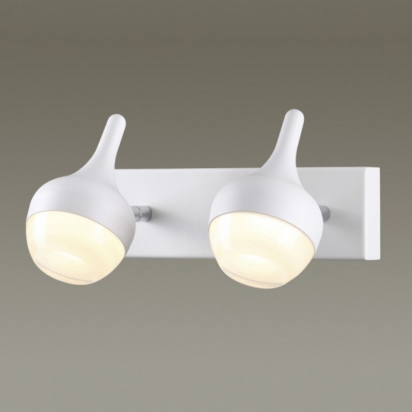 Светильник настенный светодиодный Odeon Light Jolie 3819/16WL белый 2х8W 220V