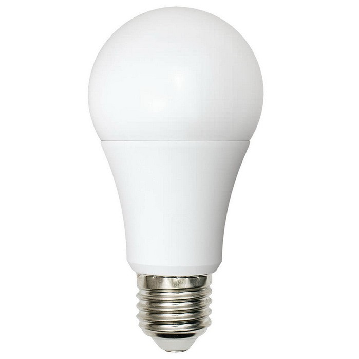 Лампа светодиодная Uniel Bicolor LED- A60-9W/E27 матовая 3000K, 4000K