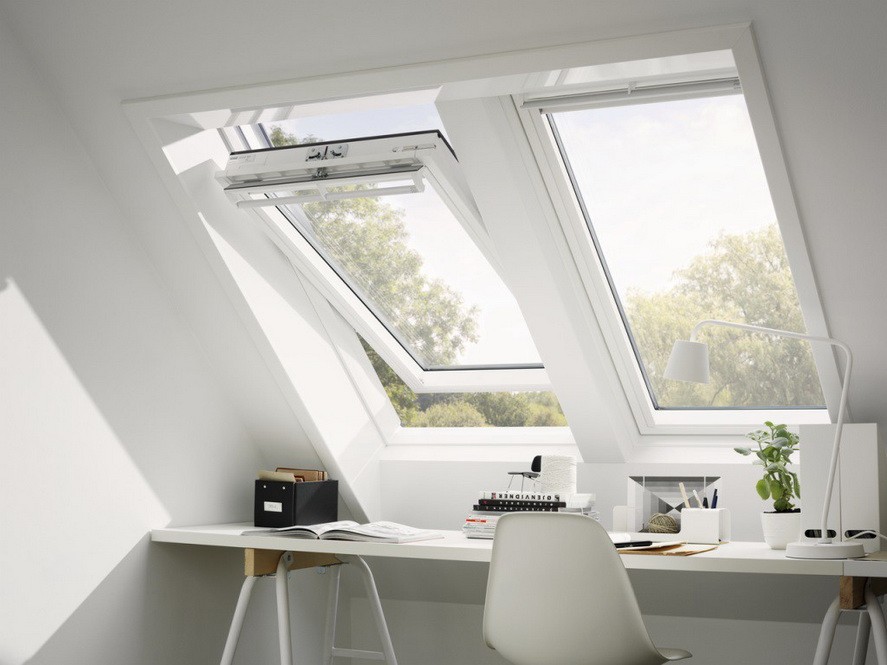 Окно мансардное Velux Premium GGU 0068 (FK04) 660x980 мм белое полиуретан