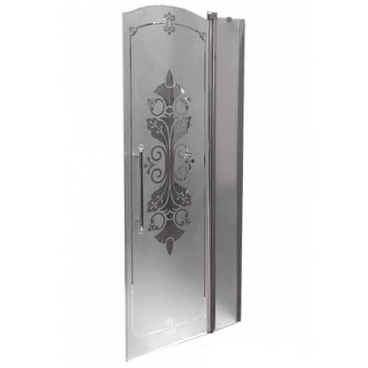 Душевая дверь в нишу Huppe Design Victorian DV0302.092.344 DX правое 900х1960 мм