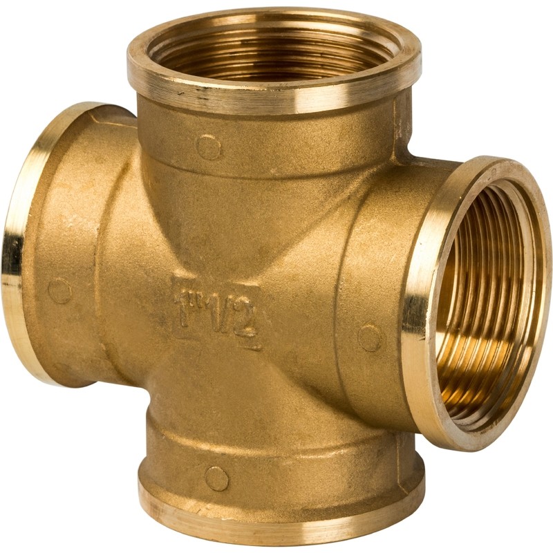 Крестовина Stout SFT-0030-000112 1 1/2 дюйма с внутренней резьбой