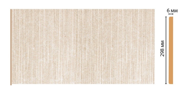 Панель декоративная Decomaster Перламутр-Винтаж G30-18 2400х298 мм