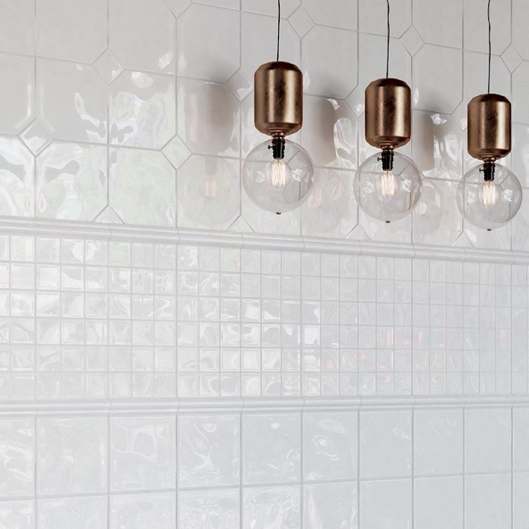 Вставка керамическая Kerama Marazzi 5252/9 Авеллино белая 50х50 мм