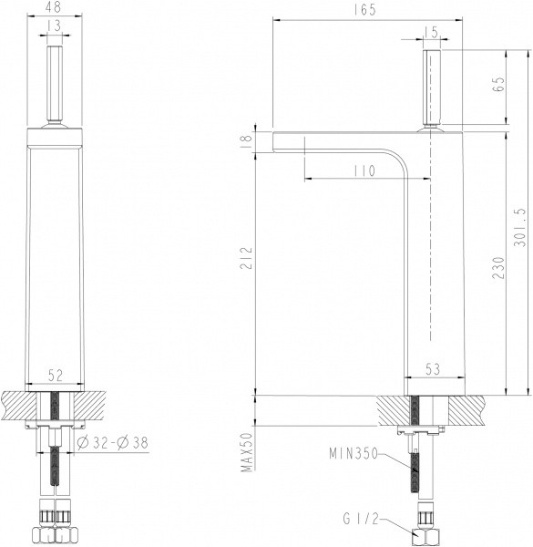 Смеситель для кухни Bravat Spring F179113C-A