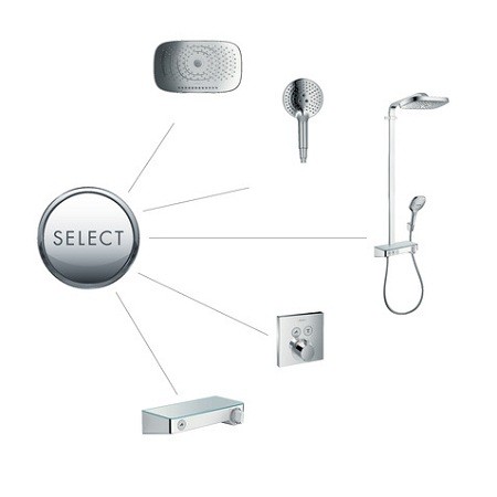Верхний душ Hansgrohe Raindance Select E 300 26468400
