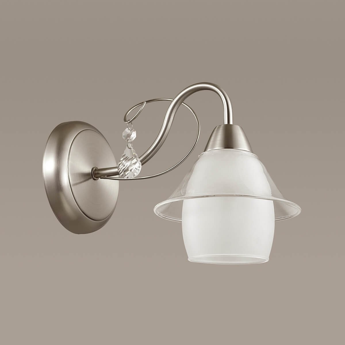 Бра Lumion Brittany 3685/1W матовый никель E14 40W 220V