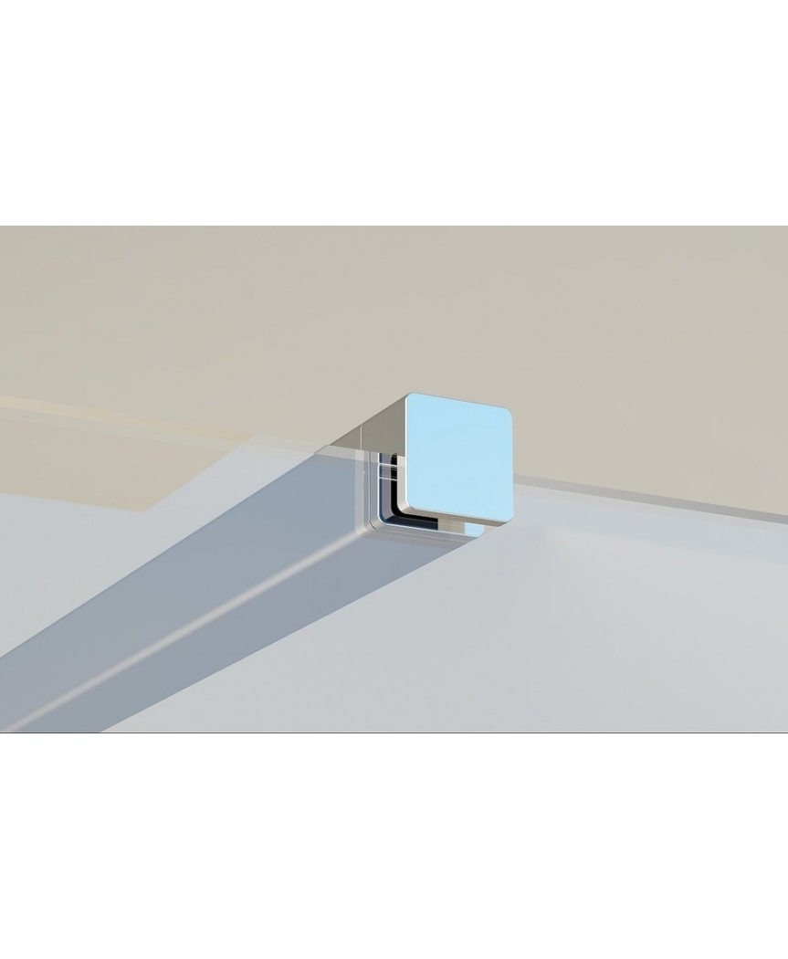 Душевое ограждение Ravak Walk-In Wall 2000х900 мм Transparent блестящее