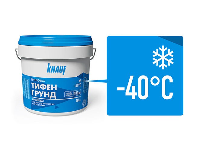 Грунтовка Knauf Тифенгрунд морозостойкая 10 кг