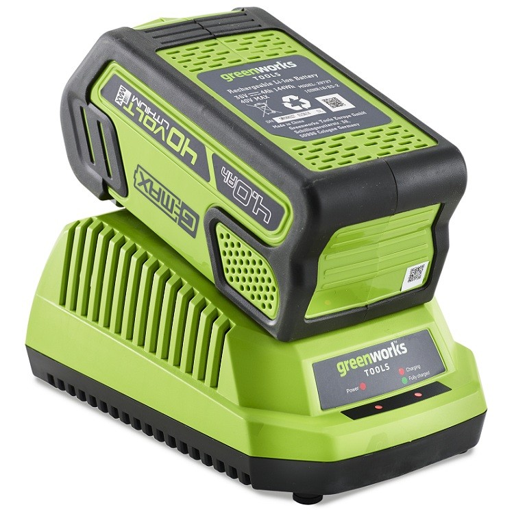 Газонокосилка аккумуляторная Greenworks G40LM49DBK4 TwinForce
