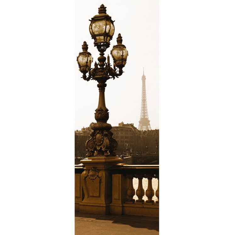 Фотообои виниловые на флизелиновой основе Decocode Париж 11-0157-YE 1х2,8 м  