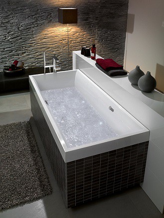 Ванна квариловая Villeroy & Boch Squaro UBQ180SQR2V-01 180х80 см