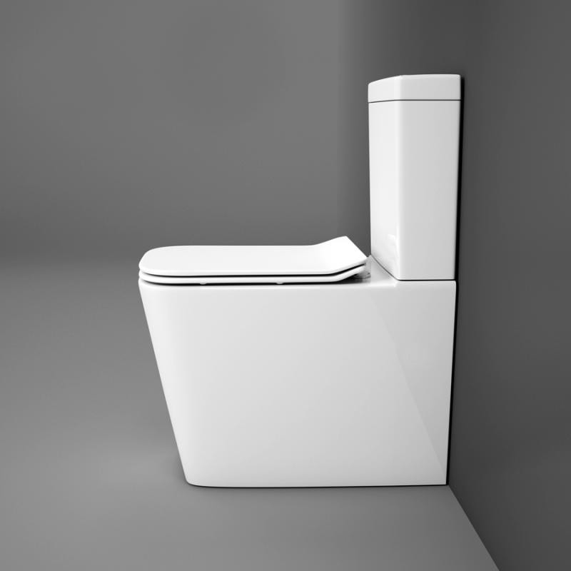 Чаша напольного унитаза Delice Nicole Compact c сиденьем микролифт