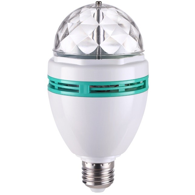 Лампа светодиодная Novotech 358135 диско вращающаяся E27 9W 220V