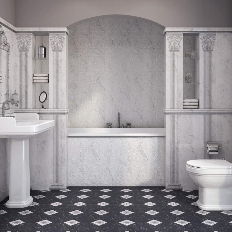 Бордюр керамический Kerama Marazzi BLB013 Вилла Юпитера багет 200х50 мм
