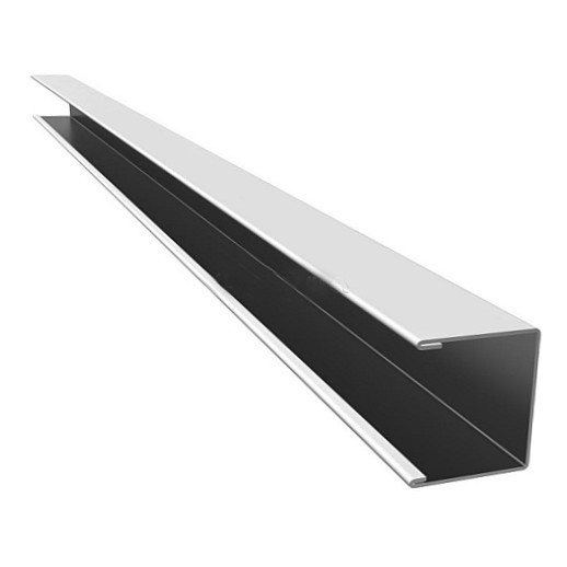 П-профиль алюминиевый Cesal Profi 3306 белый матовый