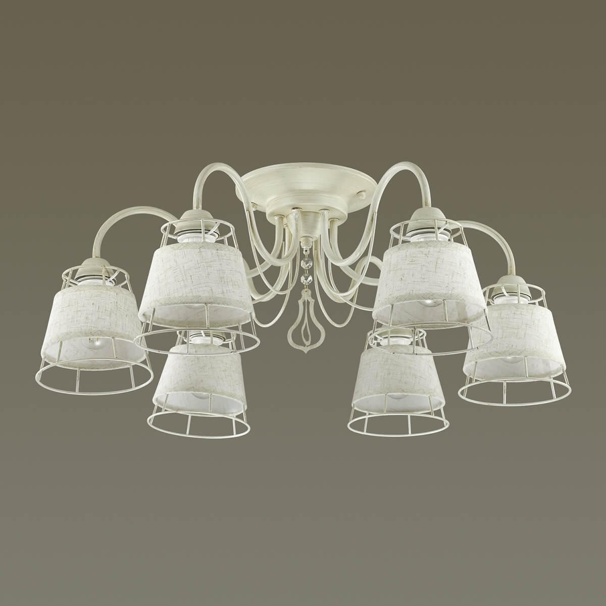 Люстра потолочная Lumion Lindsay 3663/6C золотая патина E14 6х60W 220V