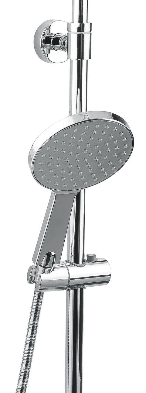 Стойка душевая Timo Helmi SX-1070/00-16 (1060) chrome white