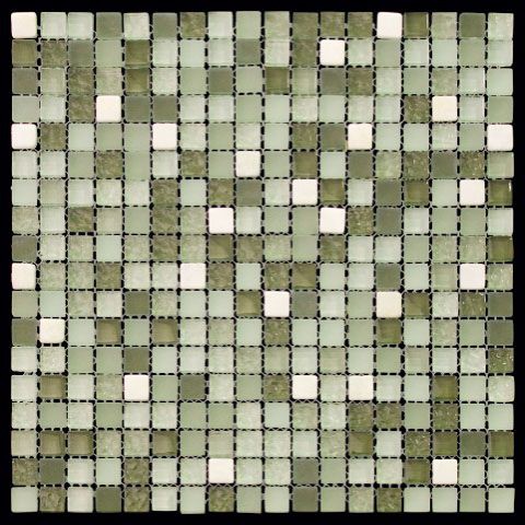 Мозаика из стекла и мрамора Natural Pastel PST-004