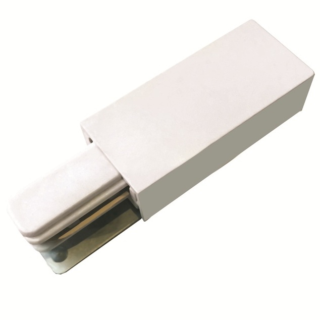 Ввод питания для однофазного шинопровода Volpe UBX-Q122 G01 White 1 Polybag белый