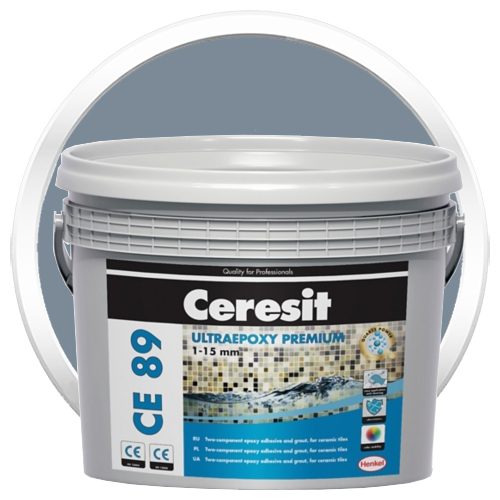 Затирка эпоксидная для швов Ceresit CE 89 Solid Slate 817 2,5 кг