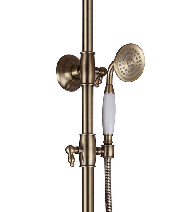 Стойка душевая Timo Nelson SX-1291/02 antique