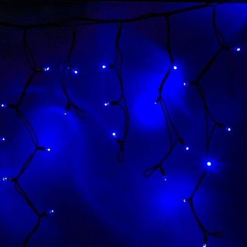 Гирлянда светодиодная Neon-Night 255-243 Айсикл синий свет 560х90 см