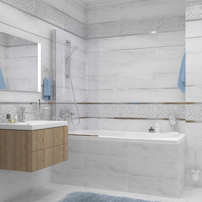 Плитка керамическая Ceramica Classic 17-00-01-1195 Pub белая 600х200 мм
