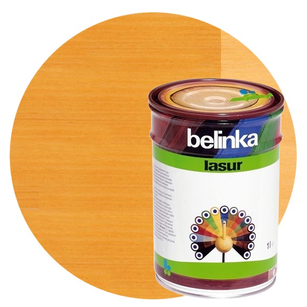 Пропитка для древесины Belinka Lasur № 25 Пиния 1 л
