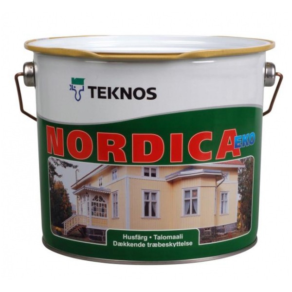 Краска Teknos Nordica Eko РМ1 0,9 л