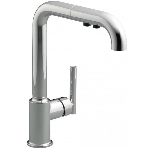 Смеситель для кухни Jacob Delafon Purist 7505D-CP 