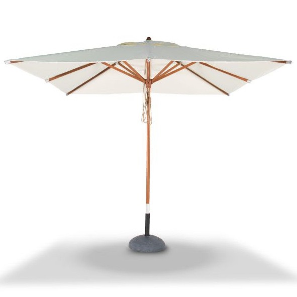 Зонт 4SiS Джулия с деревянной опорой 300х300 см