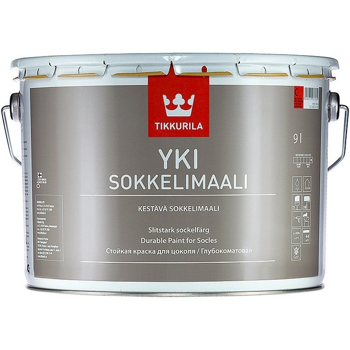 Краска фасадная Tikkurila Yki A 9 л
