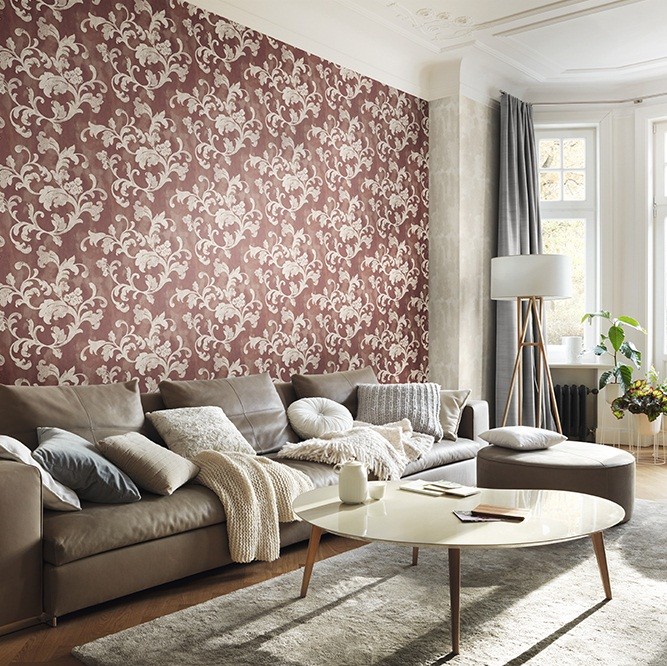 Обои виниловые на флизелиновой основе Rasch Florentine ll 455366
