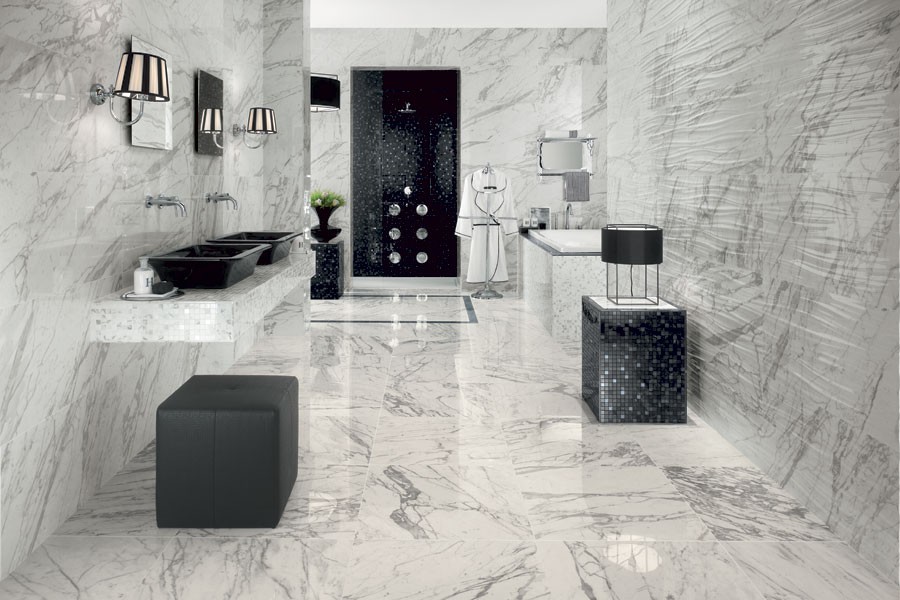 Керамогранит Atlas Concorde Marvel Pro Statuario Select Ribbon 800х400 мм