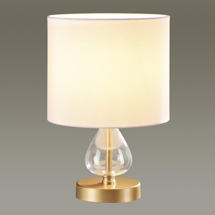 Настольная лампа Odeon Light Giada 3802/1T белая E27 40W