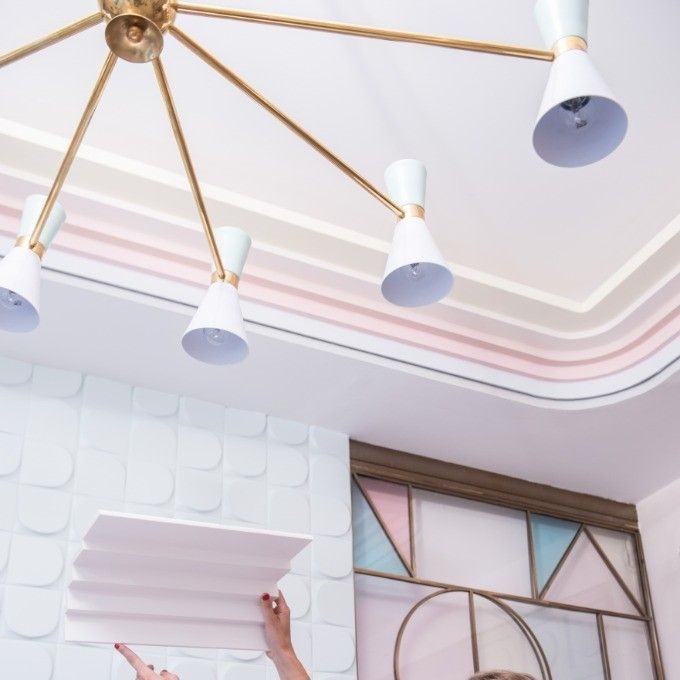Карниз потолочный полиуретановый Orac Decor Luxxus C392 Steps 2000х100х190 мм