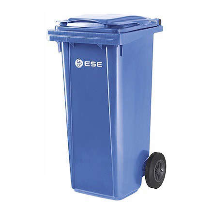 Контейнер пластиковый для мусора Ese 120 л синий