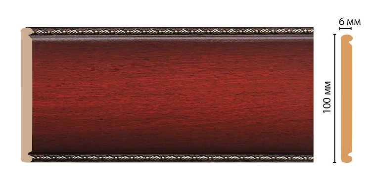 Панель декоративная Decomaster Дерево F10-52 2400х100 мм
