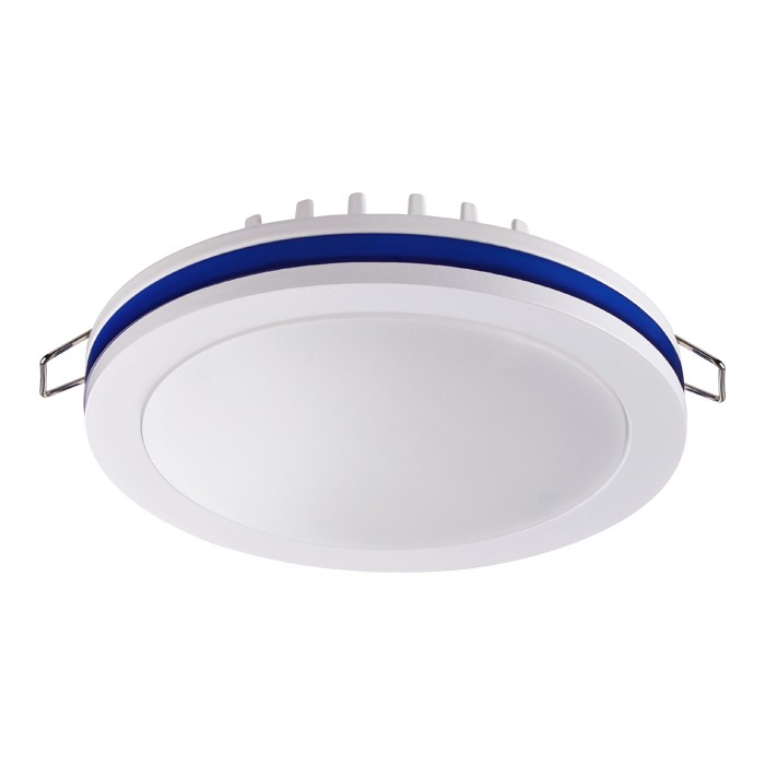 Светильник встраиваемый светодиодный Novotech Klar 357964 белый/синий 18W 200-260V
