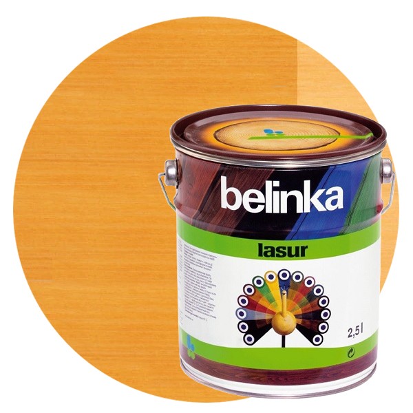 Пропитка для древесины Belinka Lasur № 25 Пиния 2,5 л