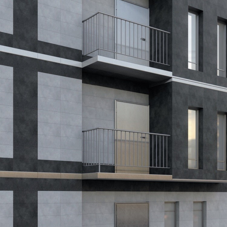 Керамогранит Kerama Marazzi Дайсен SG612900R антрацит обрезной 600х600 мм