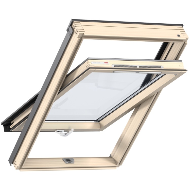 Окно мансардное Velux Optima Комфорт GLR 3073BIS (MR04) 780х980 мм ручка снизу