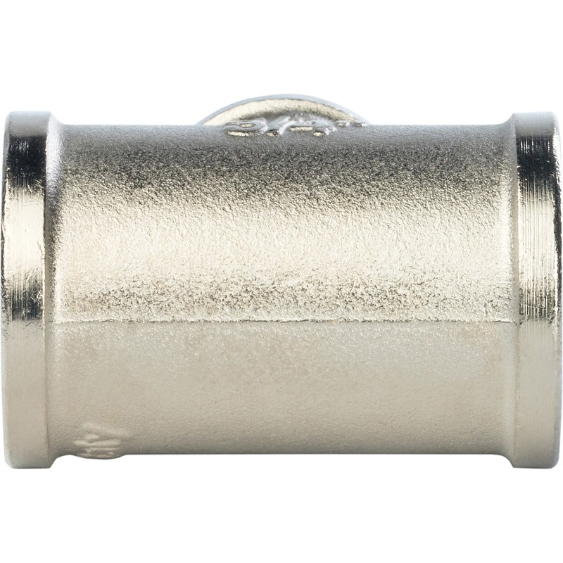 Тройник переходной Stout SFT-0022-341234 3/4х1/2х3/4 дюйма никелированный с внутренней резьбой