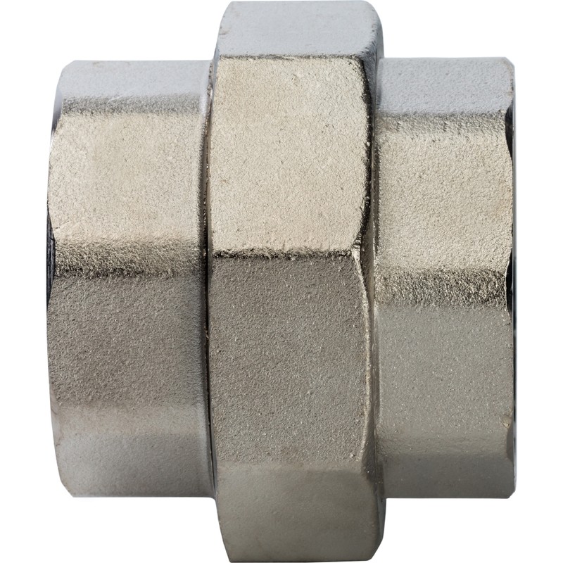 Разъемное соединение американка Stout SFT-0034-000002 2 дюйма никелированное с внутренней резьбой