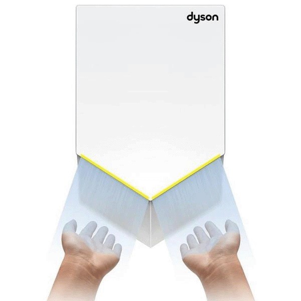 Сушилка для рук Dyson Airblade V AB12 белая