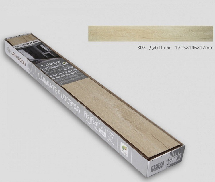 Ламинат Lamiwood Glanz 302 Дуб Шелк